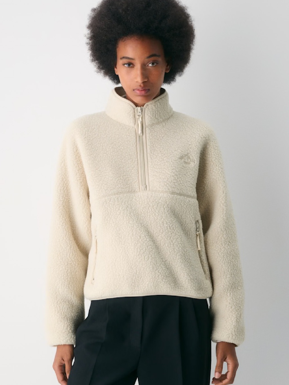 Aritzia Polartec Thermal Pro 1/2 Zip Sweater